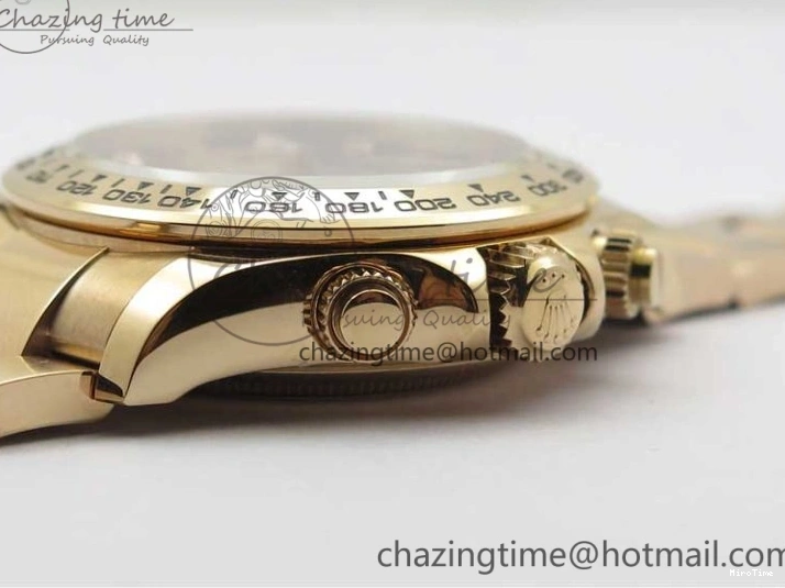 MiroTime 0330 Daytona 116520 RG UBF Best Edition Ice Blue MOP Crystal Markers Dial on RG Bracelet A Classic 2941